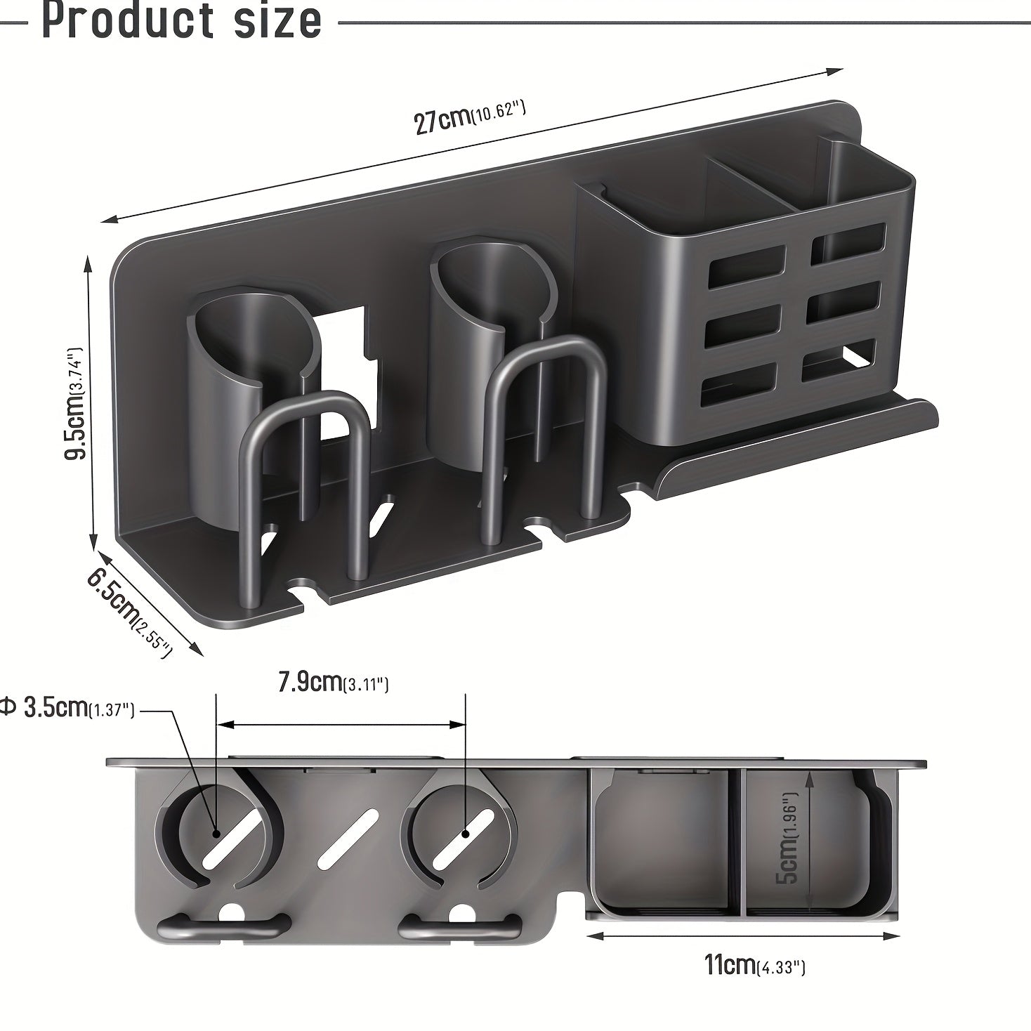 CleanHold Wandhalterung für elektrische Zahnbürsten