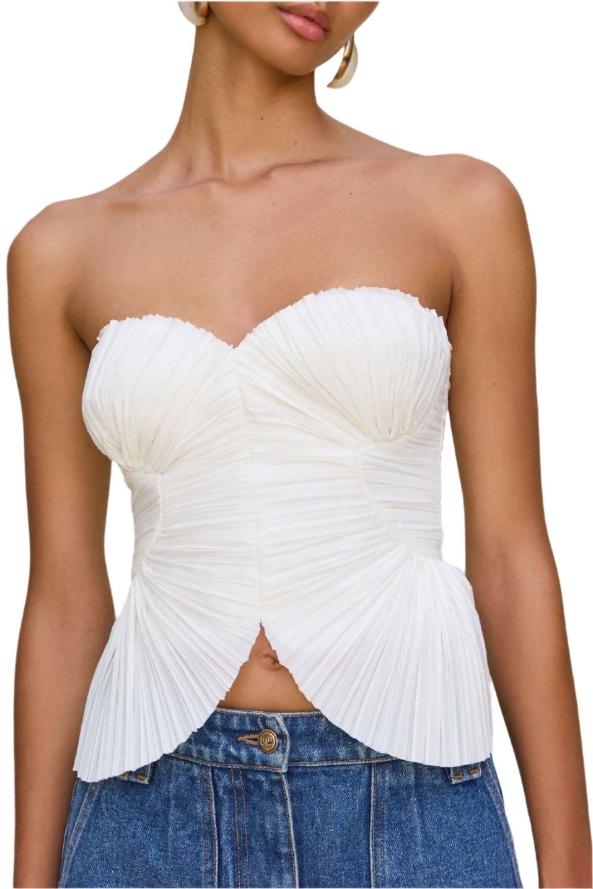 Julia - Top sin mangas chic