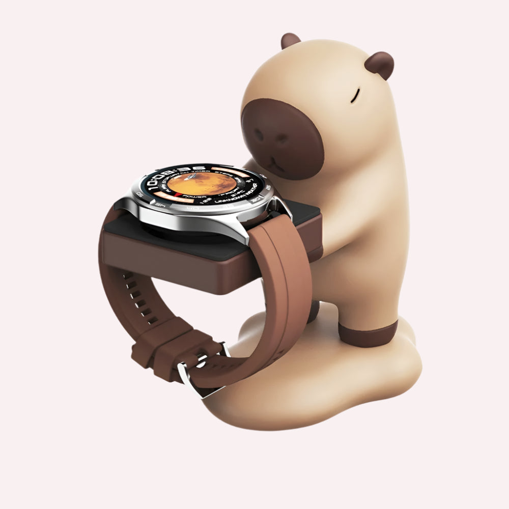 CritterTime - Lustiger Tierform-Ständer für Smartwatches und Uhren