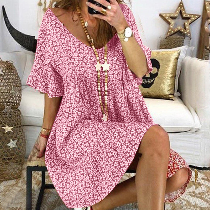 Dolly - Sommer Halbarmkleid