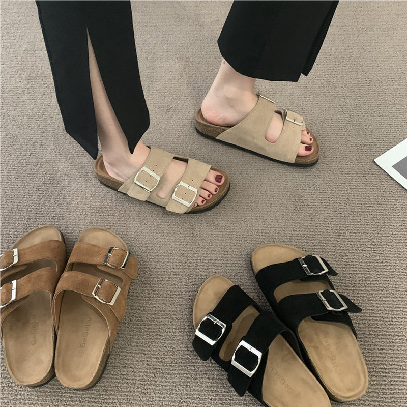 Sylvia - Vintage Hausschuhe