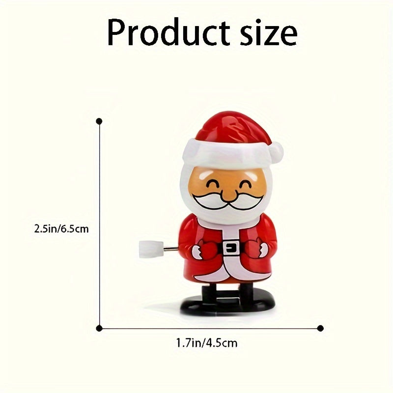 5 Stück Mini Aufziehhart Weihnachtsspielzeug