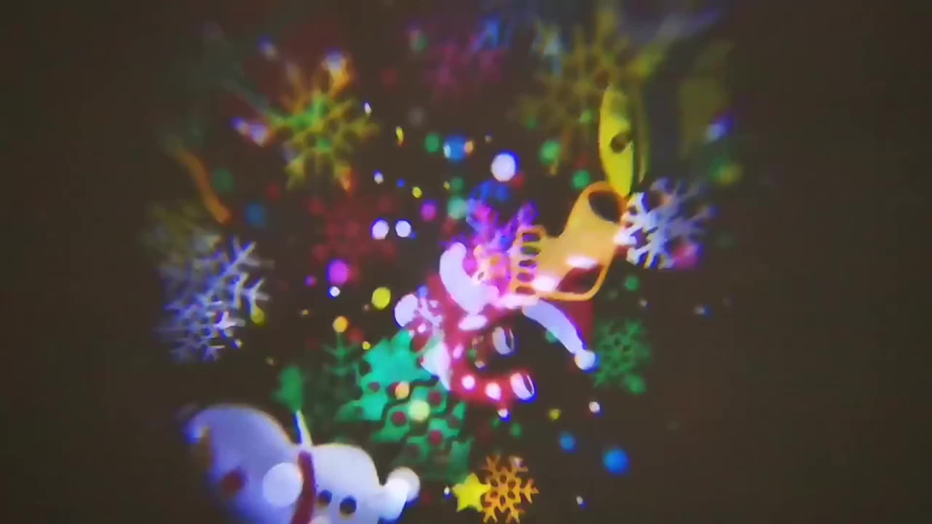 Lampe projecteur de Noël LED alimentée par USB