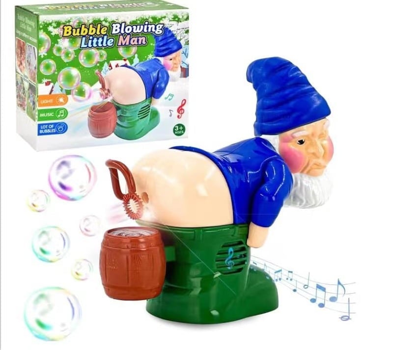 Lustiges Weihnachtsmann-Blasenmodell – Furzender Weihnachtsmann