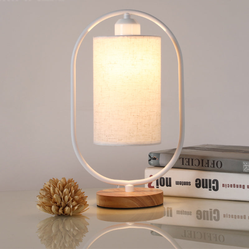 Viroza – Stilvolle Stoff-Nachtleuchte mit modernem Säulendesign