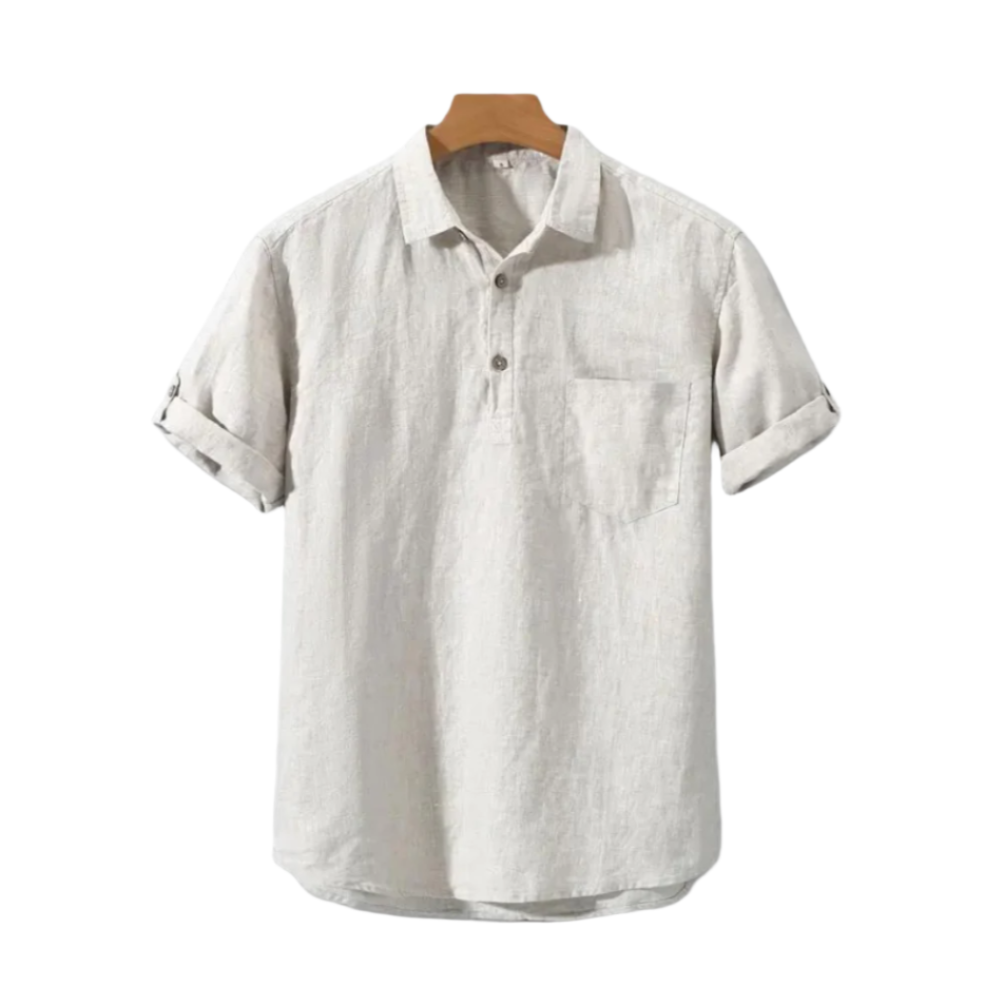 Sander - Kurzärmeliges Hemd mit Brusttasche