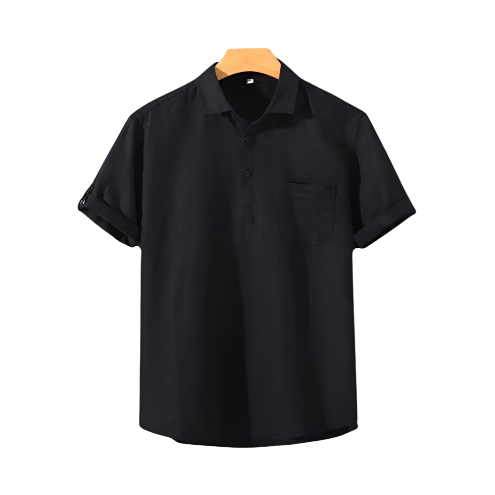 Sander - Kurzärmeliges Hemd mit Brusttasche