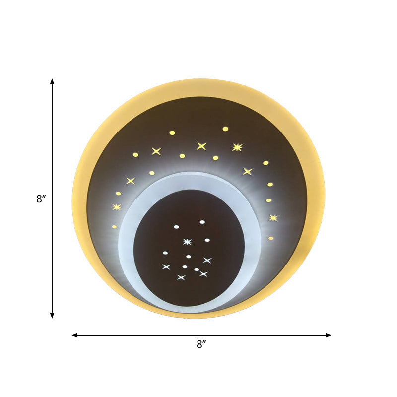 Celestia – LED Sternen-Wandleuchte aus Acryl
