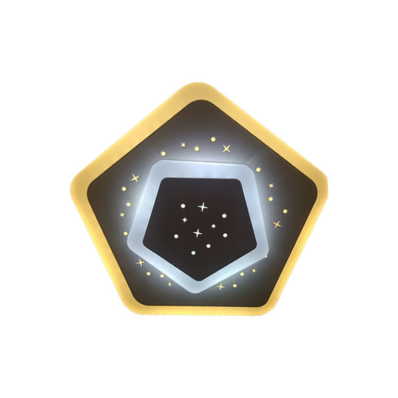 Celestia – LED Sternen-Wandleuchte aus Acryl