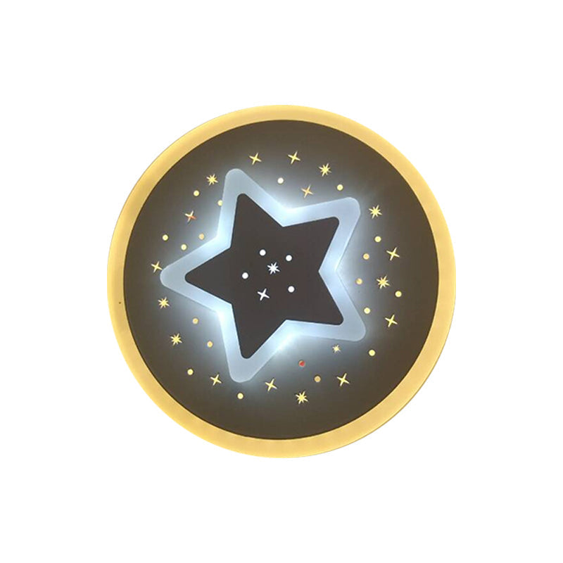 Celestia – LED Sternen-Wandleuchte aus Acryl