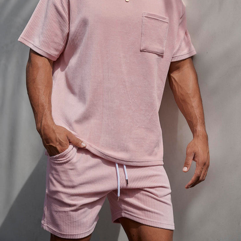 Mikkel - Samt-Shorts