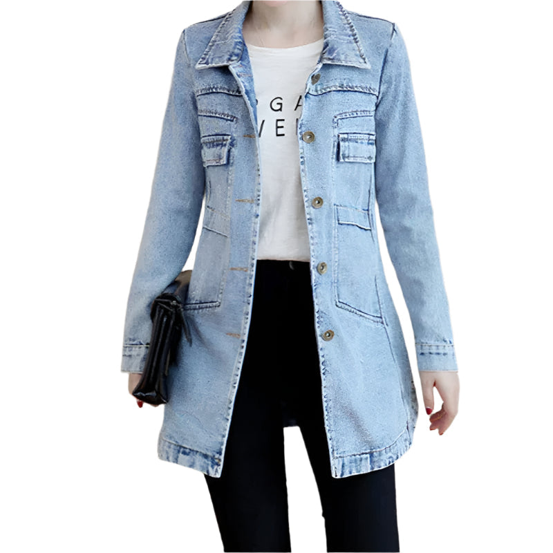 Ashley - Oversized Langarmjacke
