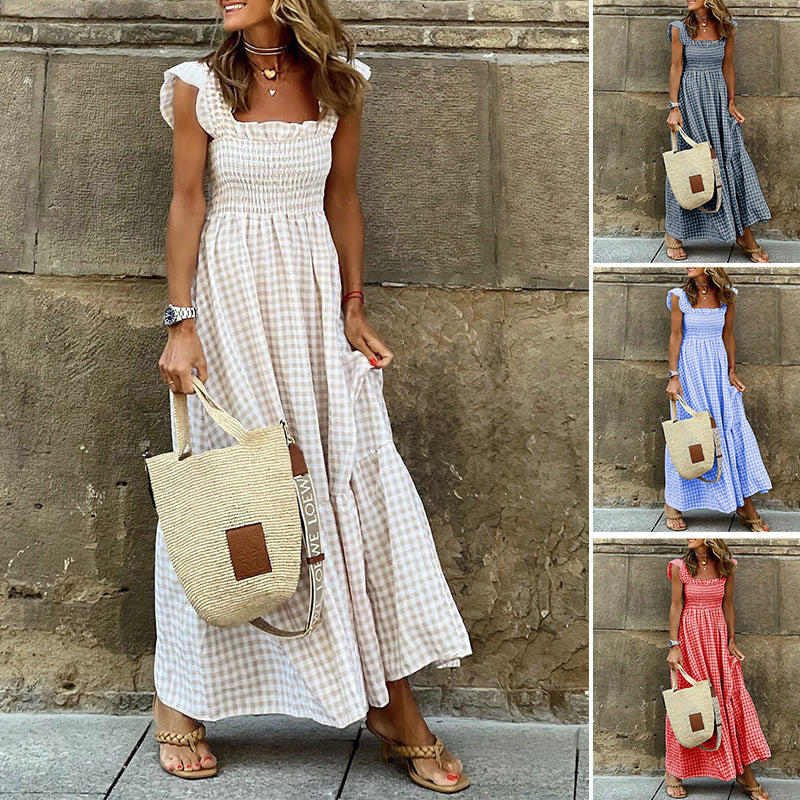 Sheila - Vestido blusón de red larga