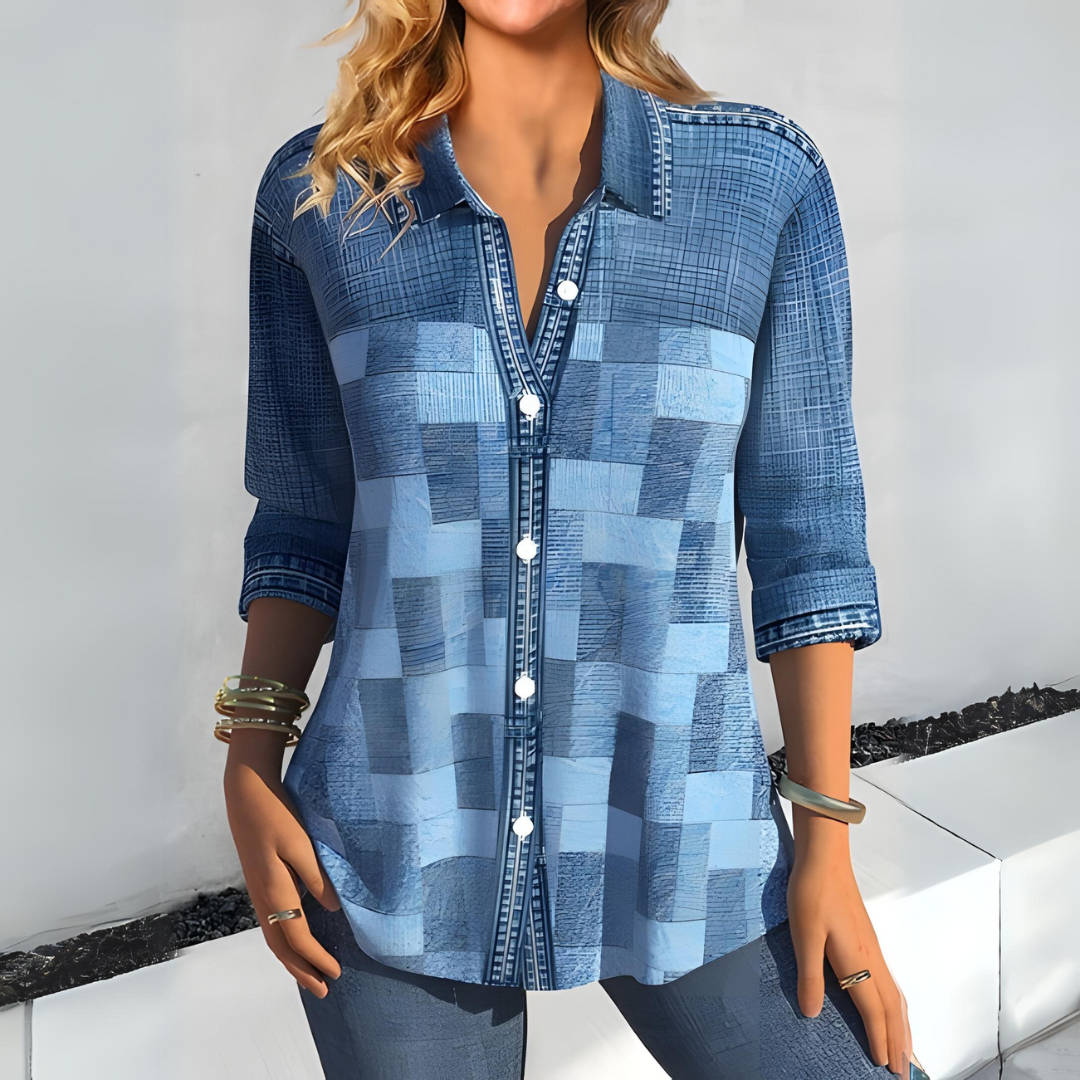 Luna Camicia Casual a Quadri