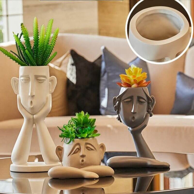 Sculptura Elegance - Künstlerische Vase für moderne Wohnkultur