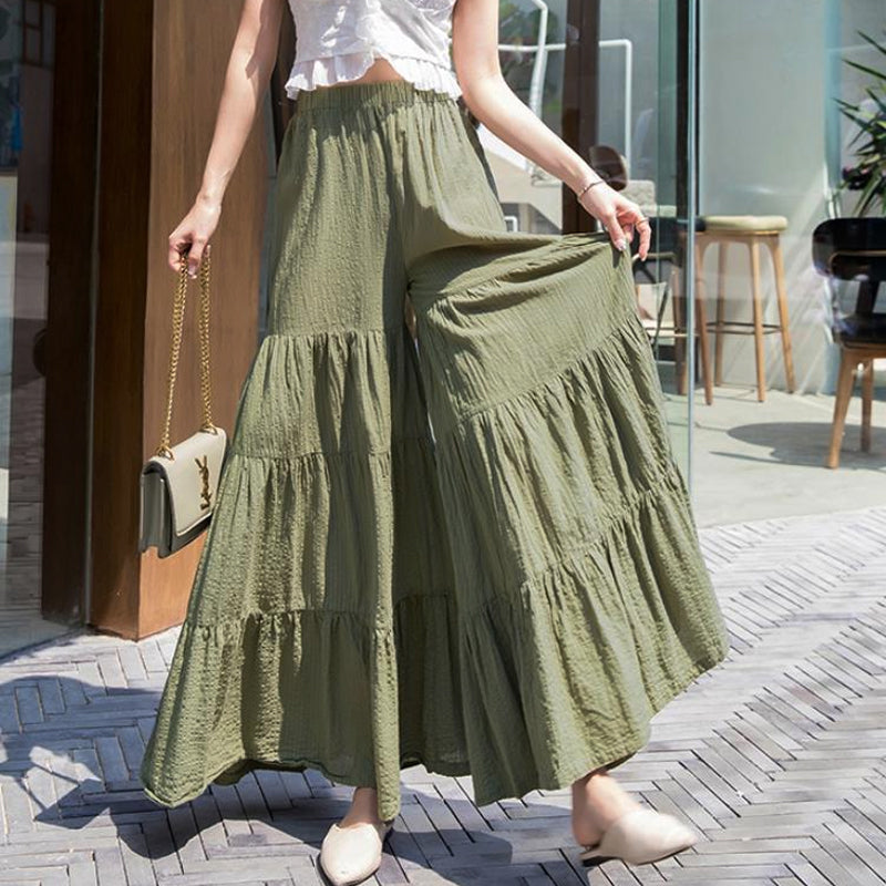 Heidi - Monokrome Retro Strandbukser