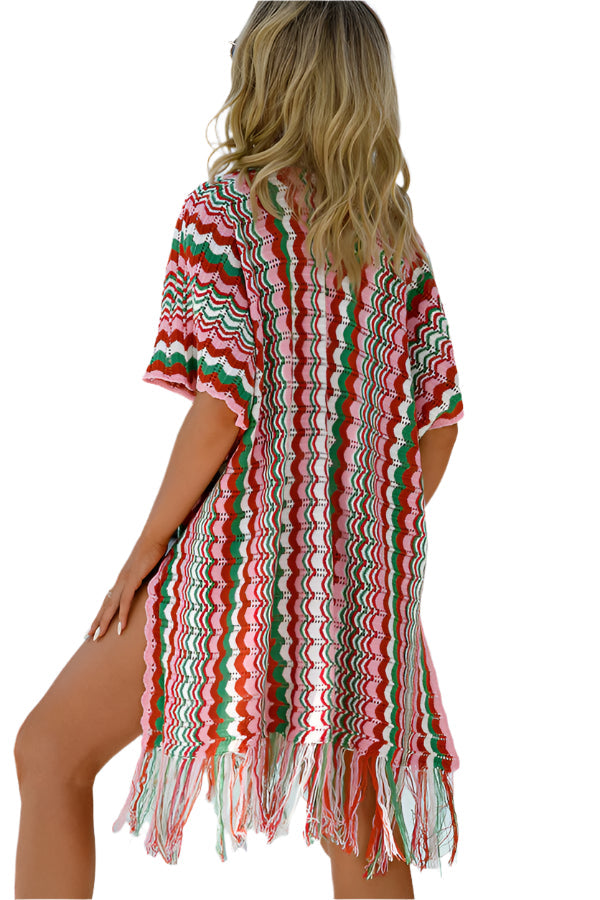 Bellinda - Flecos de moda con frente abierto para traje de baño