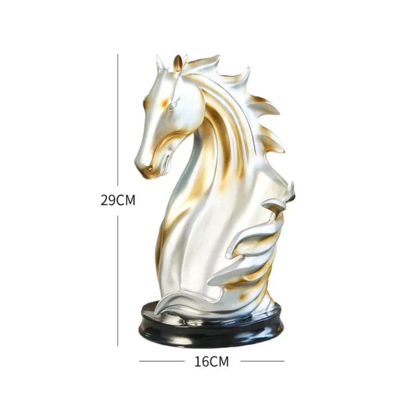 Cavallo - Eleganter Weinflaschenhalter mit Pferdekopf
