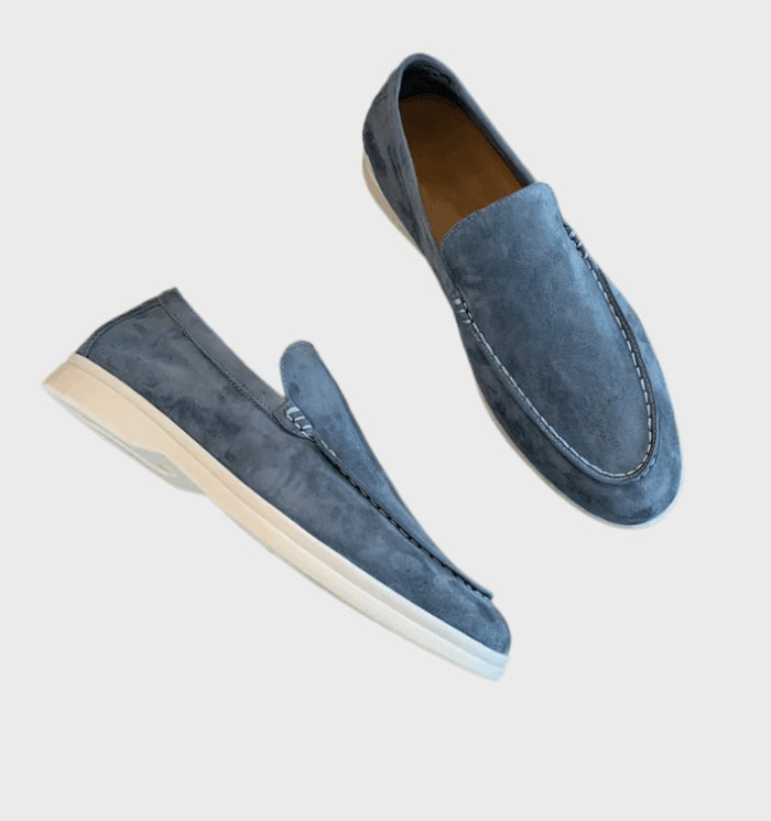 Kelvin - Elegante ruskindsloafers