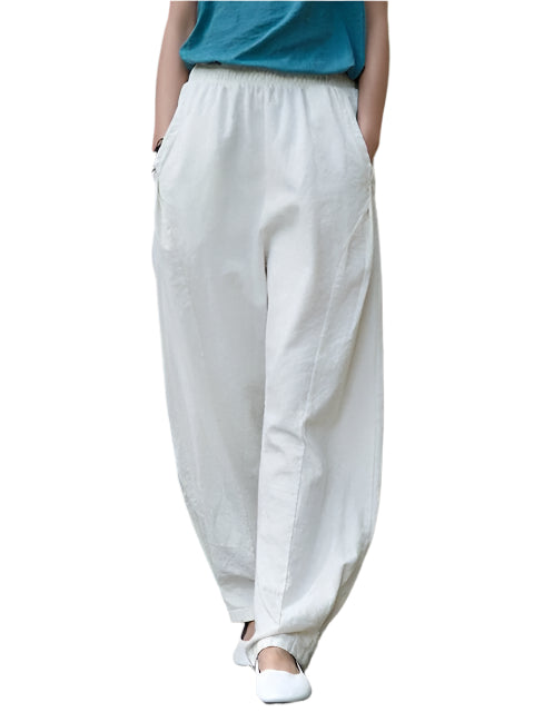 Sussane - Pantalones de talle alto con corte elegante y comodidad ligera