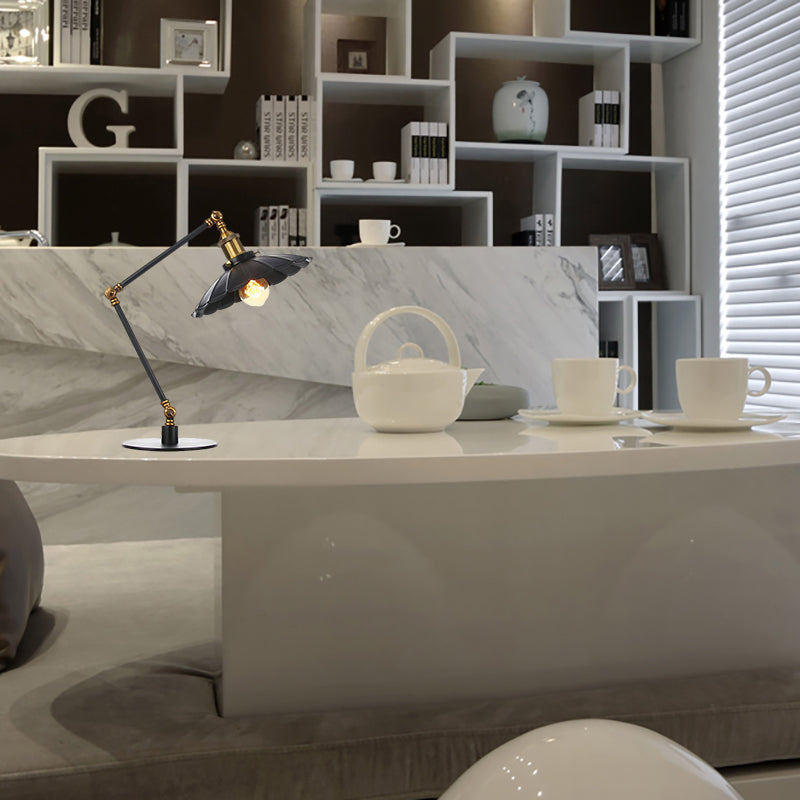 Lumineux - Vintage verstellbare Schreibtischlampe