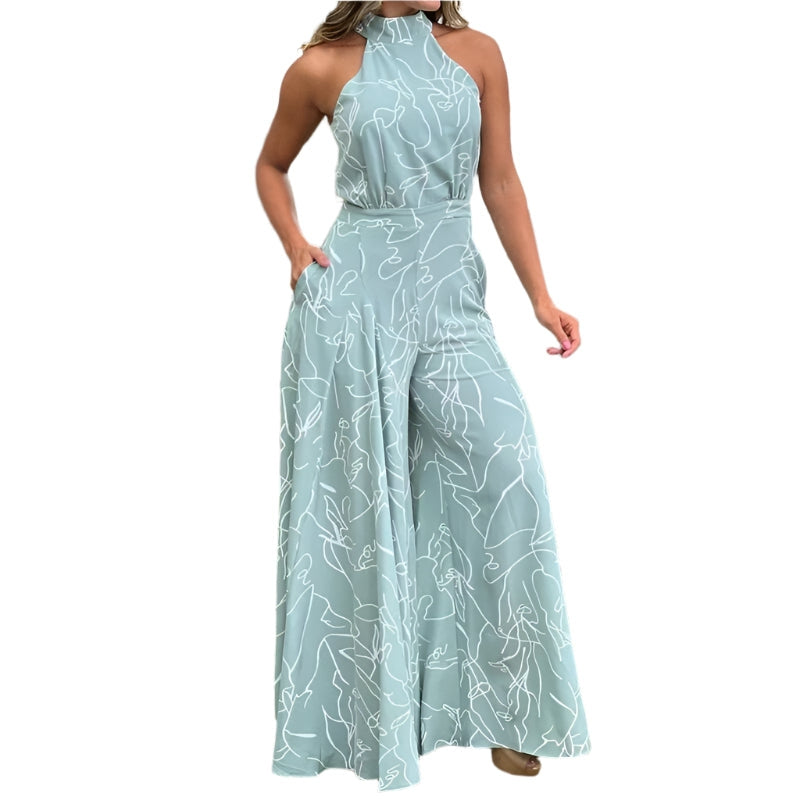 Grete - Elegante Halfter-Buksedragt