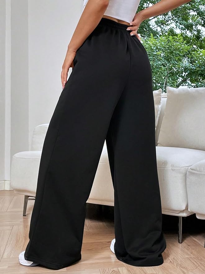 Solvej - pantalon femme à jambes larges