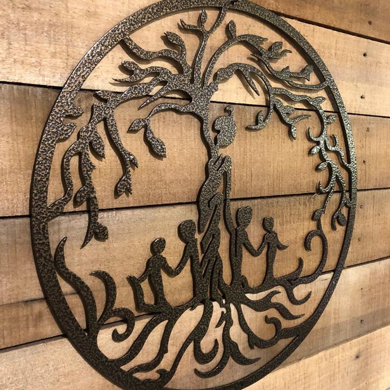 Thalora - Das Baum des Lebens in Metall Wanddekoration