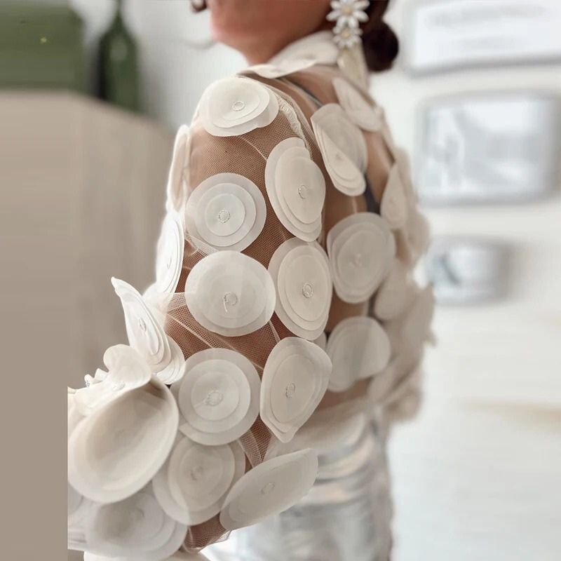 Melody - Camisa elegante con cuello