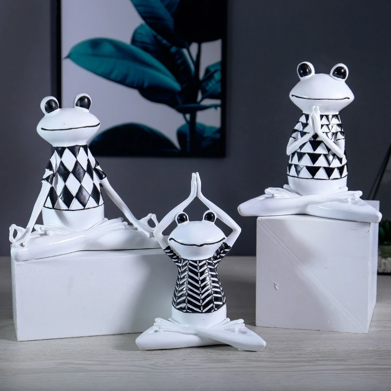 FunkyFrogs – Lustige Froschfiguren in spielerischen Posen