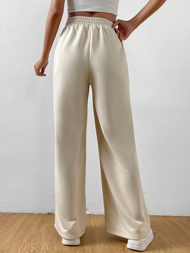 Solvej - pantalon femme à jambes larges