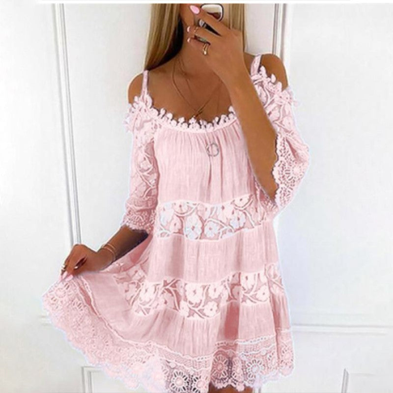 Donna - Blumenmuster Kleid