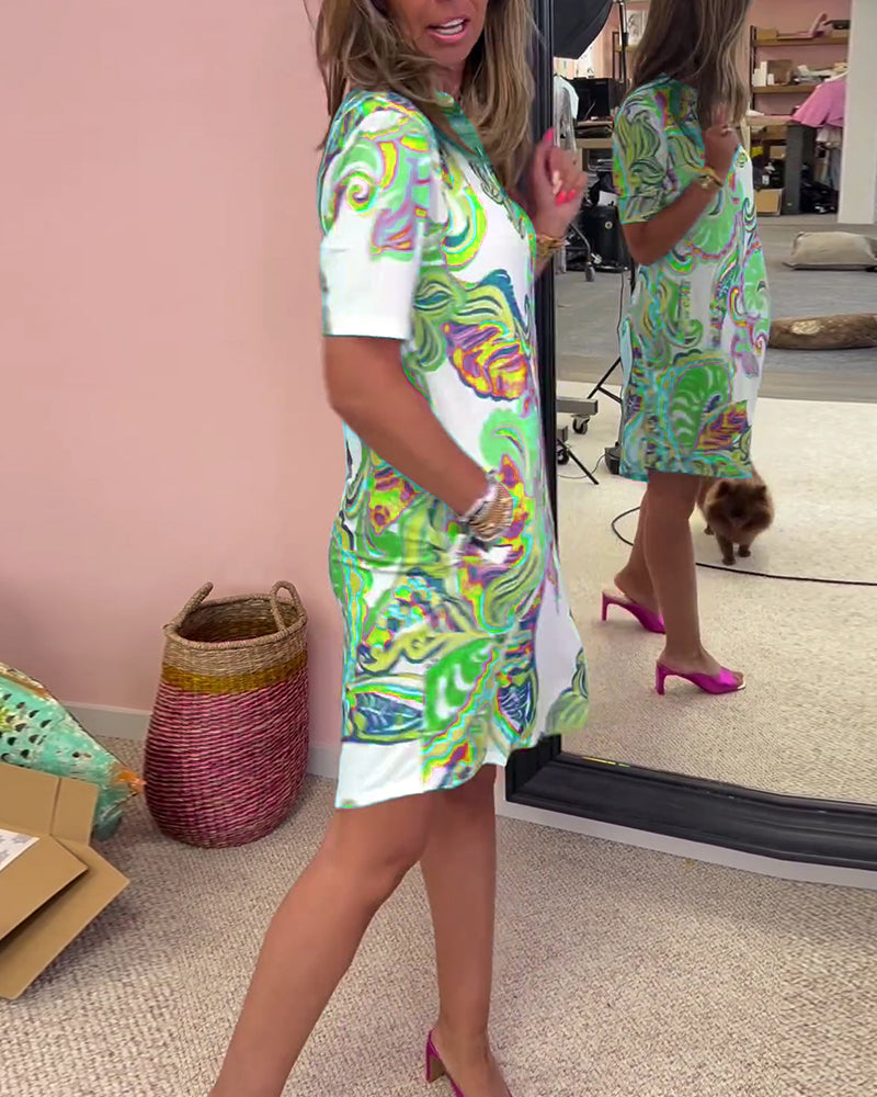 Elysia - Bonito vestido de verano con flores