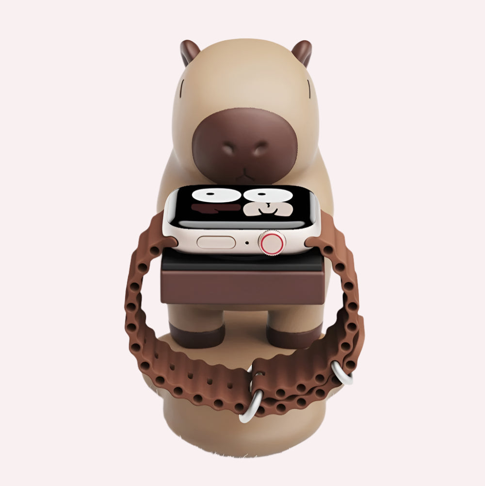 CritterTime - Lustiger Tierform-Ständer für Smartwatches und Uhren