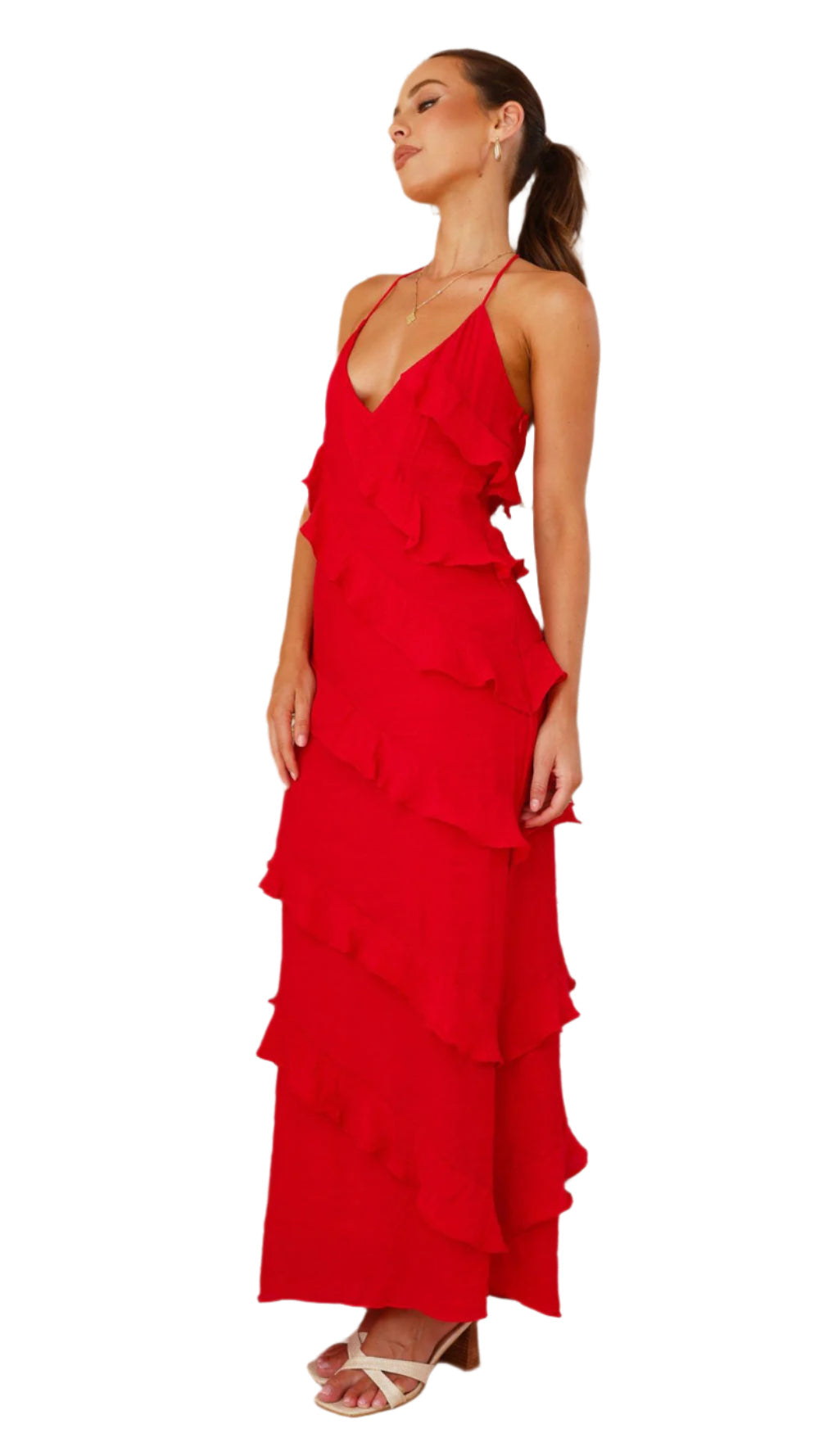 Vanessa - Moderne lange Kleid