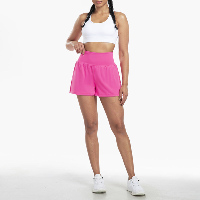 Rebecca - Højtaljede sportsshorts