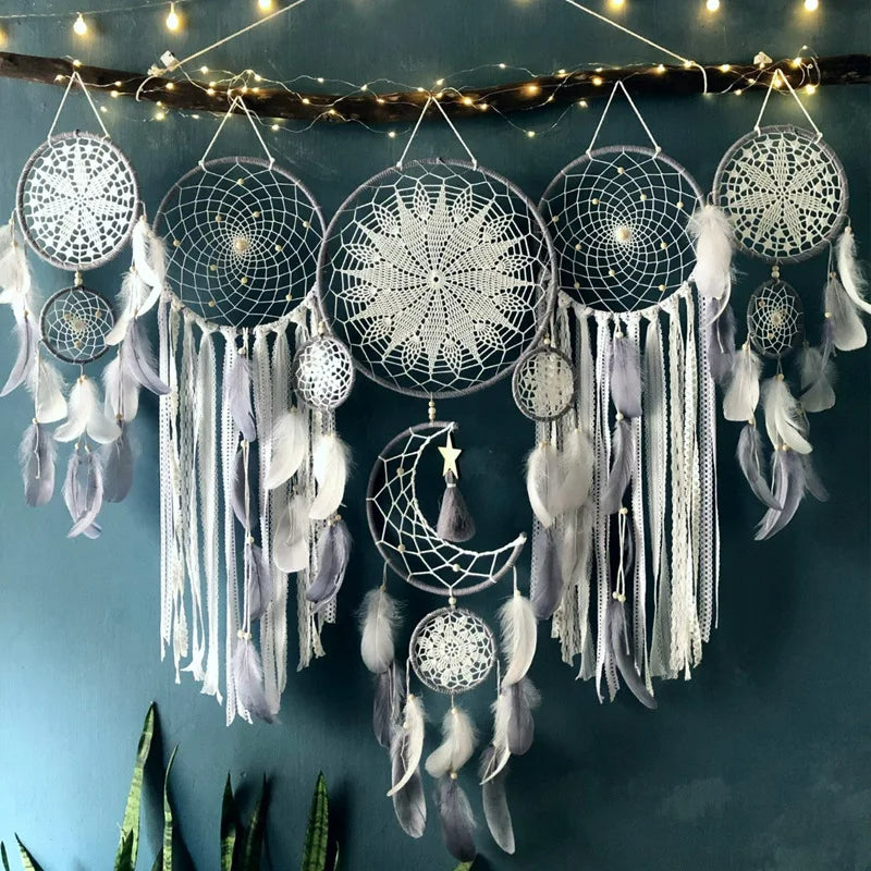 Fänger-Set – Bohemian Dream Weaver Wandbehänge
