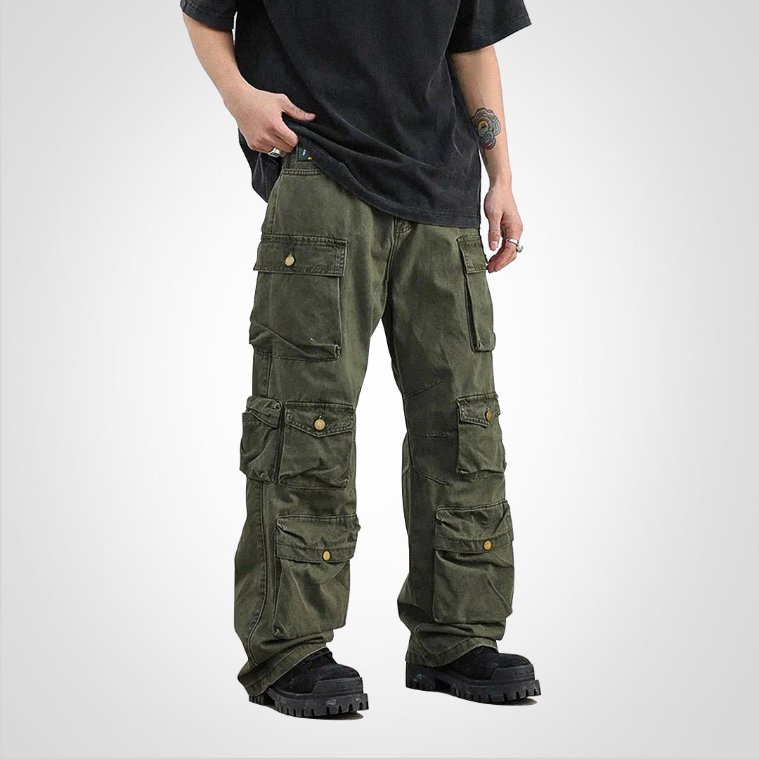 Benjamin – Cargohose in Übergröße mit vielen Taschen