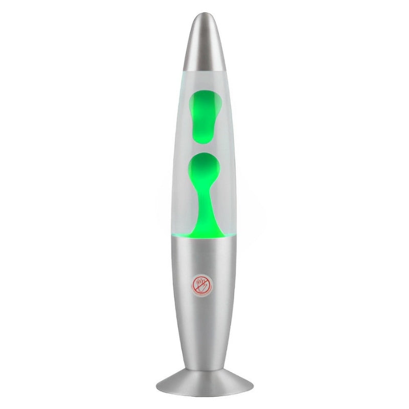 NovaGlow – Elegante schlanke Lava-Lampe mit farbigem Wachs