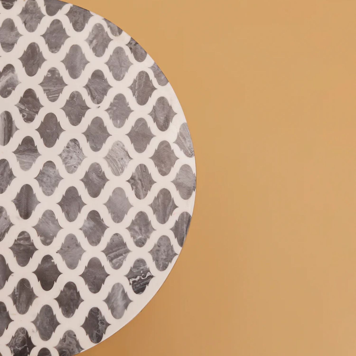 Ebonelle - Mesa de tocador Mystique negra y blanca