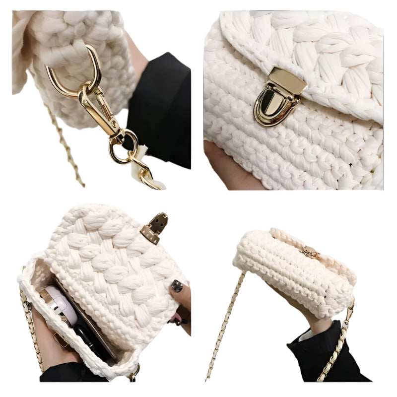 Akselina – Schultertasche mit verstellbarem Riemen und modernem Design