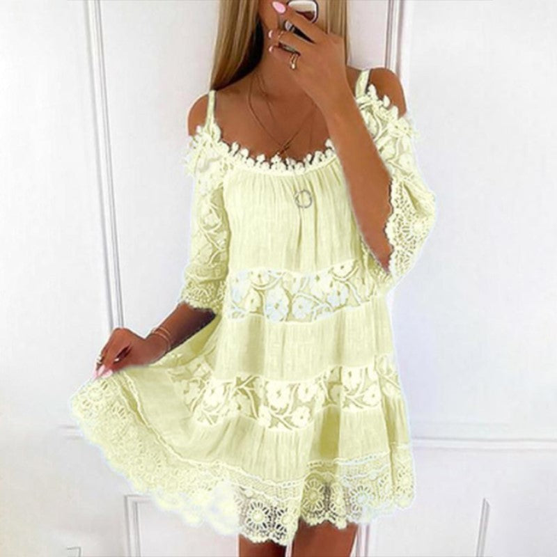 Donna - Blumenmuster Kleid