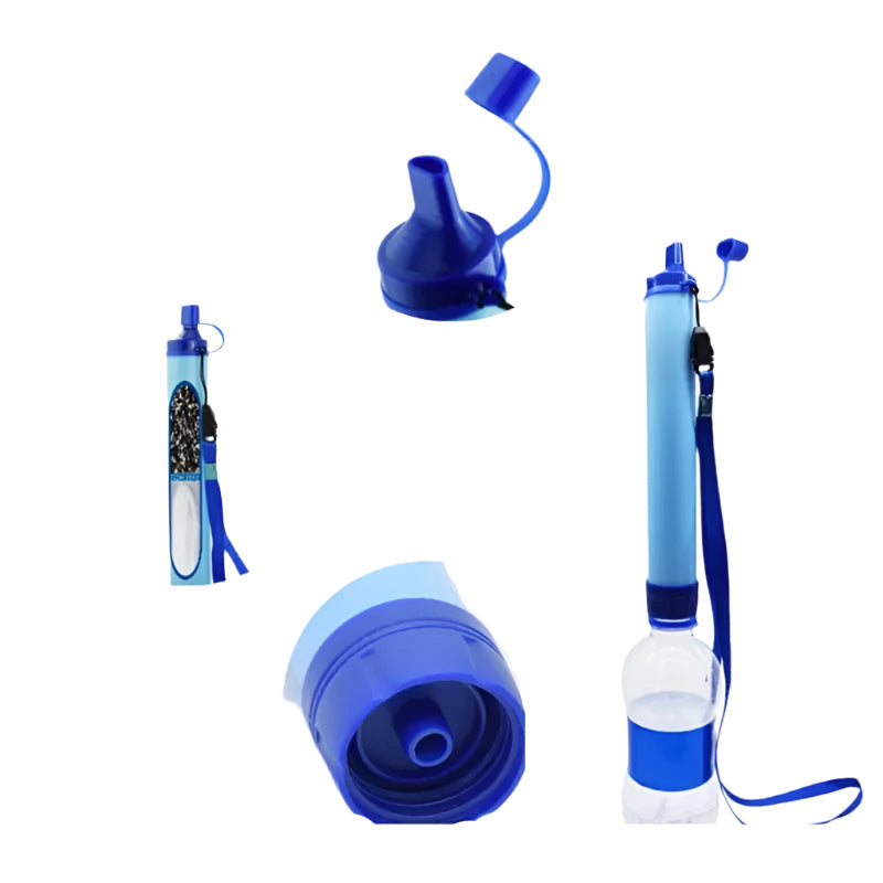 AquaGuard - Tragbare Outdoor-Wasserfilter für Camping und Notfälle