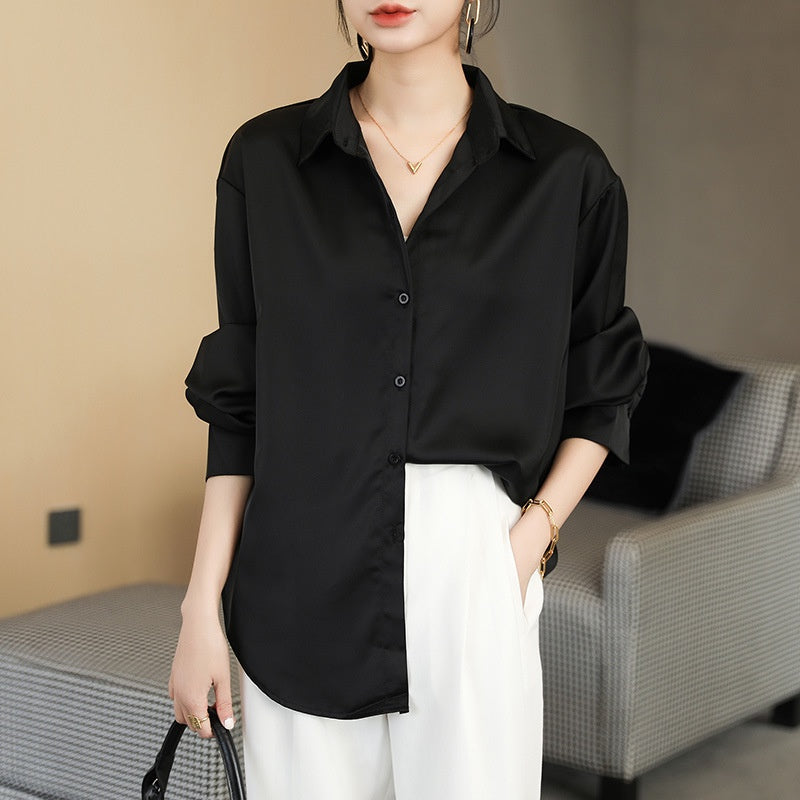 Mathilde - Top de seda versátil