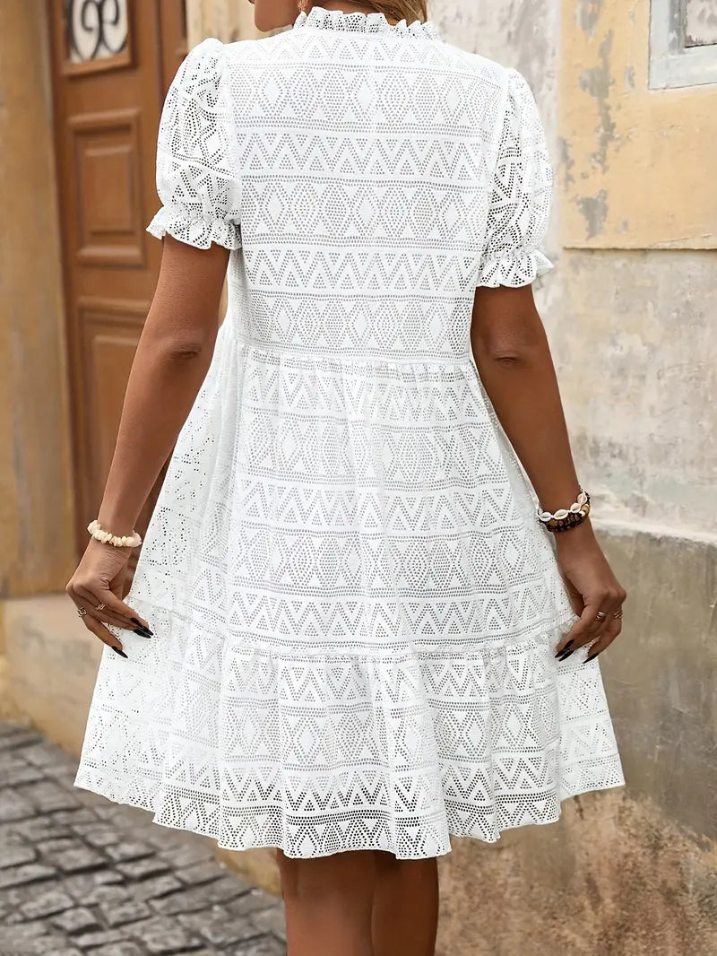 Sera – Elegantes Kleid mit Puffärmeln