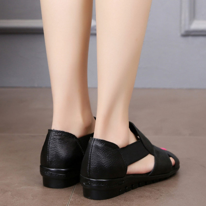 Rebecca - Sandalias cómodas y elegantes con tiras cruzadas