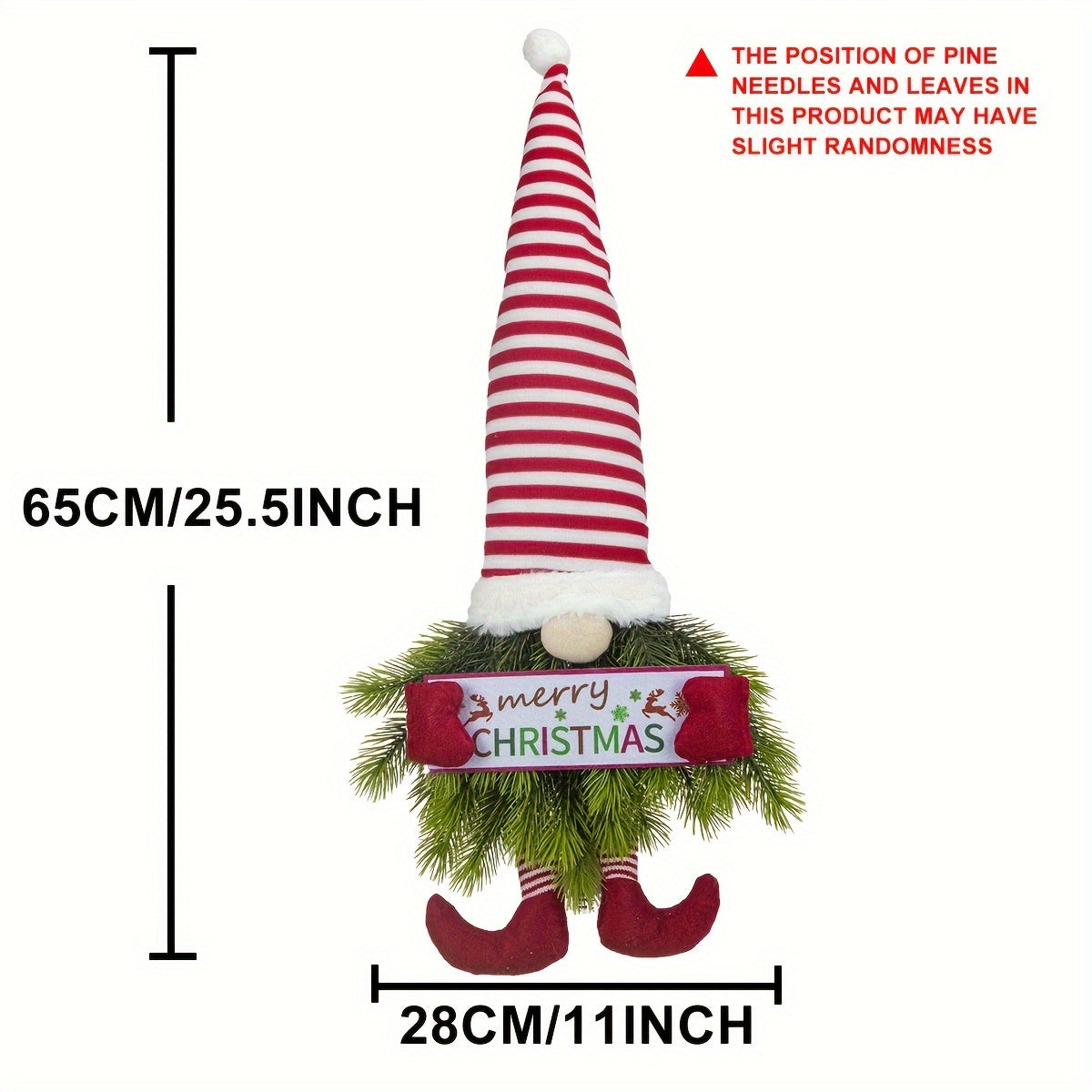 Couronne de Noël Art Déco