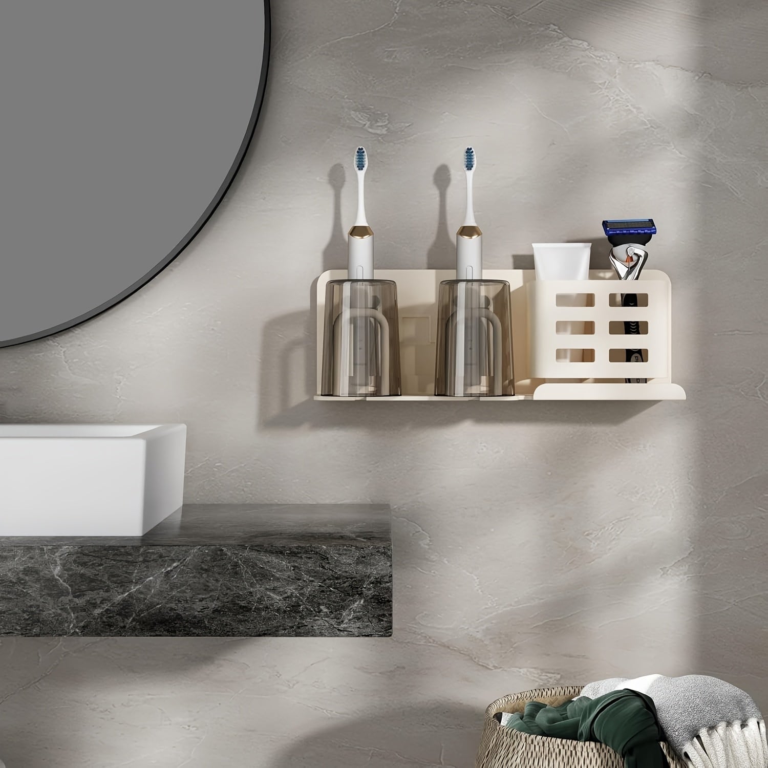 CleanHold Wandhalterung für elektrische Zahnbürsten