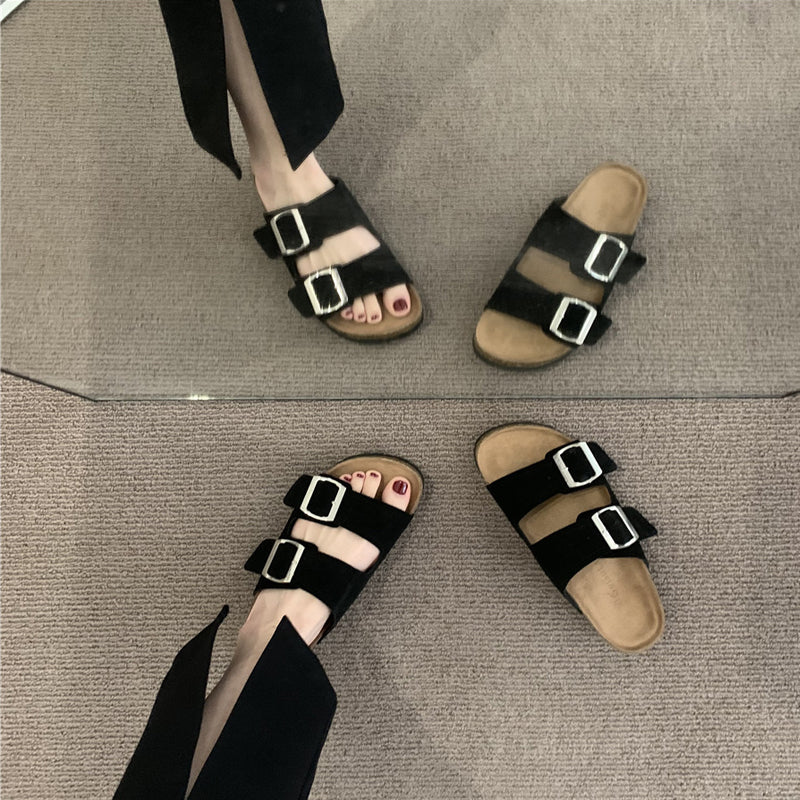 Sylvia - Vintage Hausschuhe