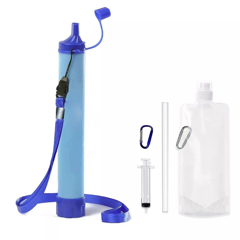 AquaGuard - Tragbare Outdoor-Wasserfilter für Camping und Notfälle